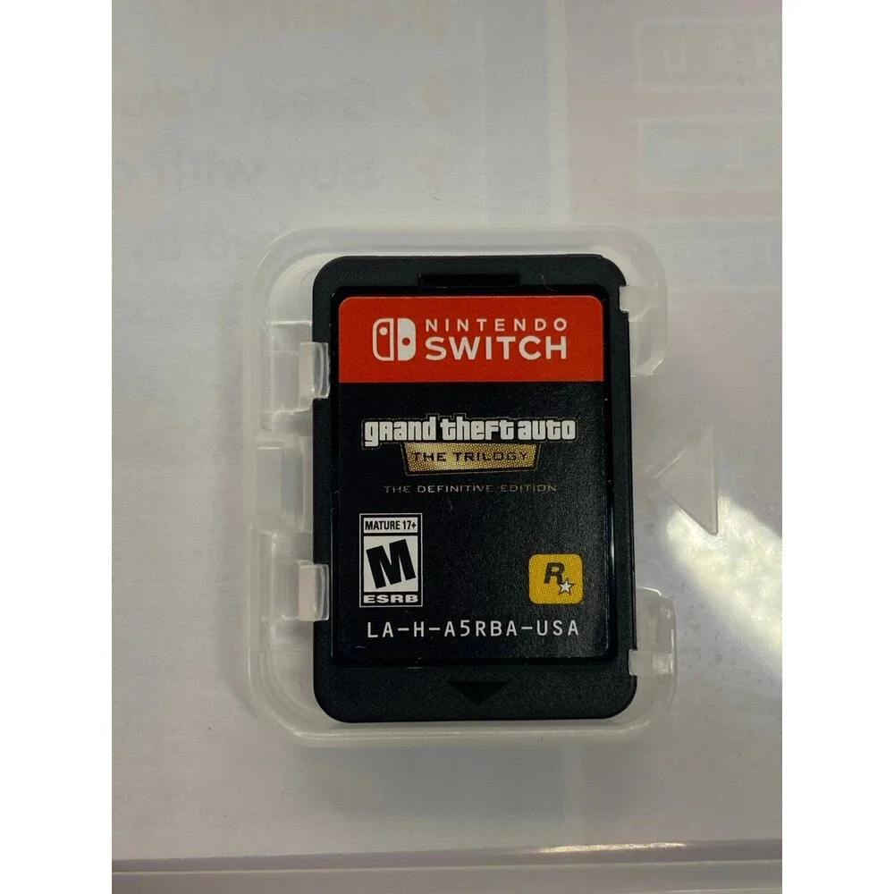 Grand Theft Auto: The Trilogy - The Definitive Edition - Nintendo Switch cart